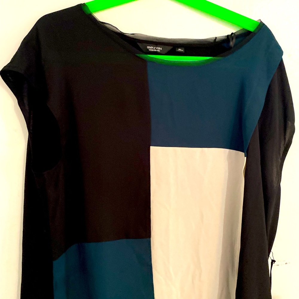 SIMPLY VERA (WANG) SLEEVELESS BLOUSE